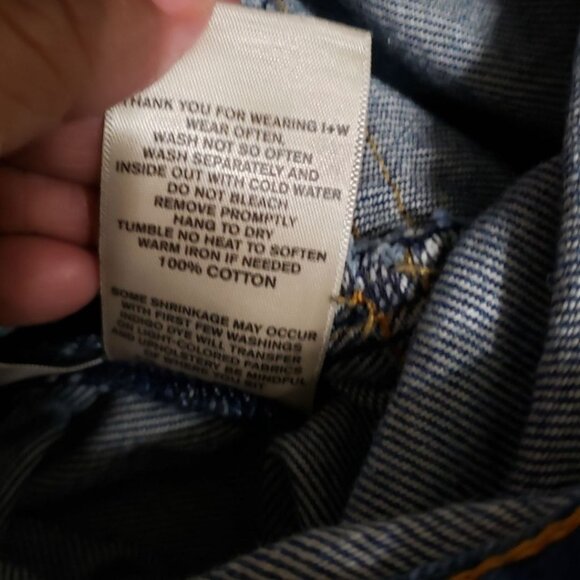 Imogene + Willie Isabelle Womens Blue Denim Straight-Leg Jeans Size 26 - Picture 11 of 16